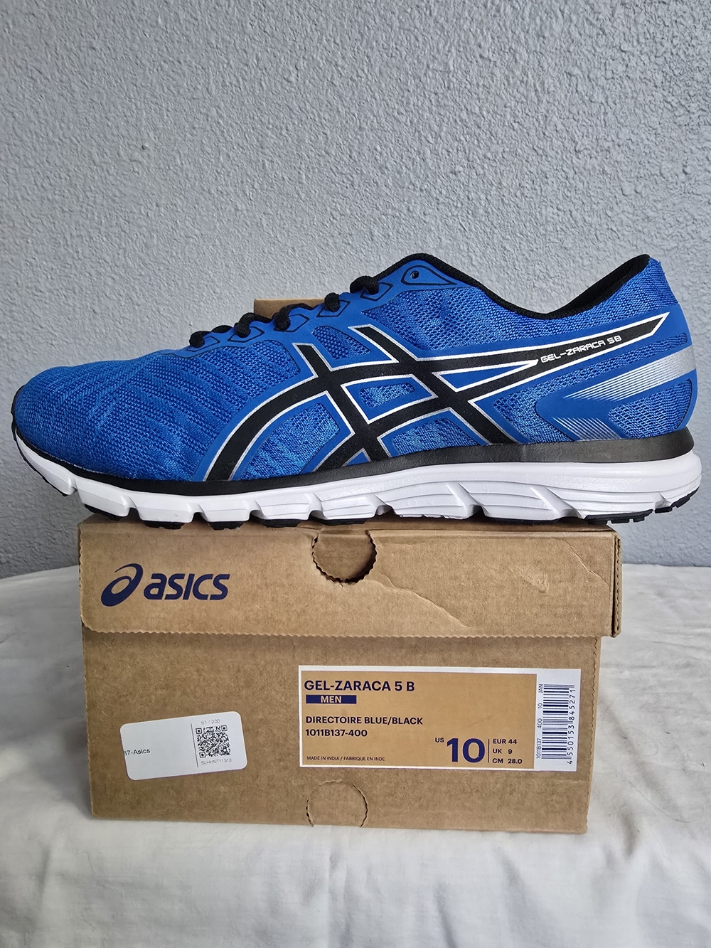 ASICS Men's GEL-Zaraca 5 Running Shoe - Blue/Black